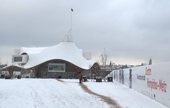 <h6>Le Centre Pompidou-Metz ©DR</h6>